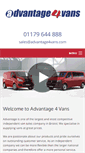 Mobile Screenshot of advantage4vans.com